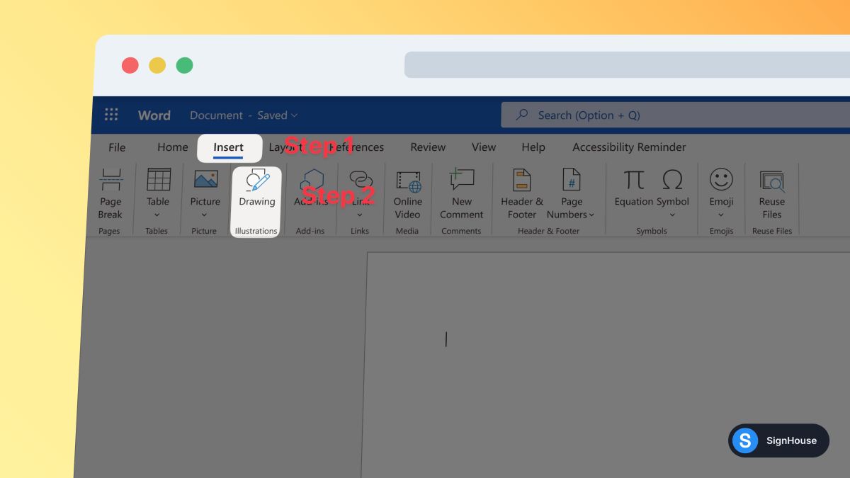 (2024) How To Draw Insert Signature In Word SignHouse